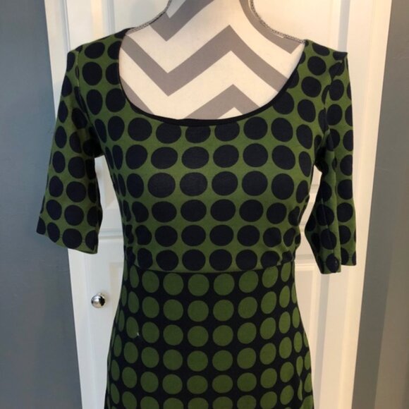 Anthropologie Scoop Neck Midi Dress - Picture 2 of 6